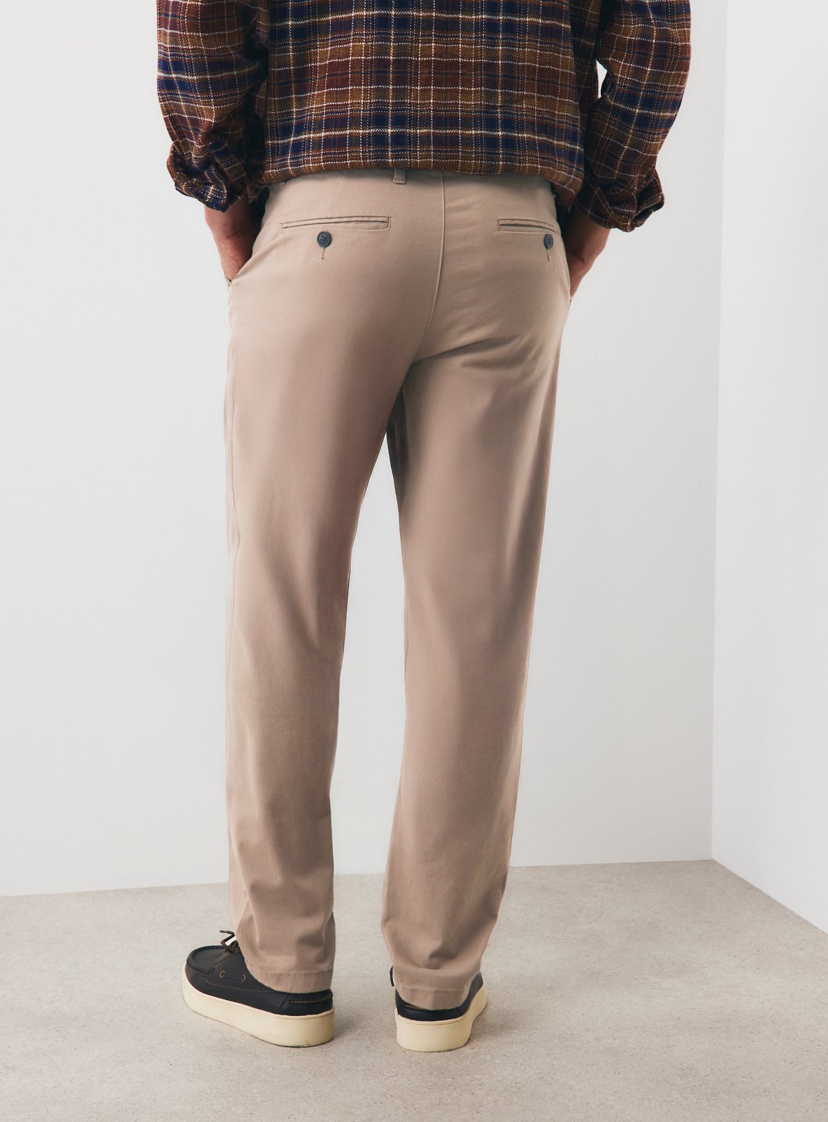 2 Pack Straight Leg Chinos 38S - Image 5 thumbnail